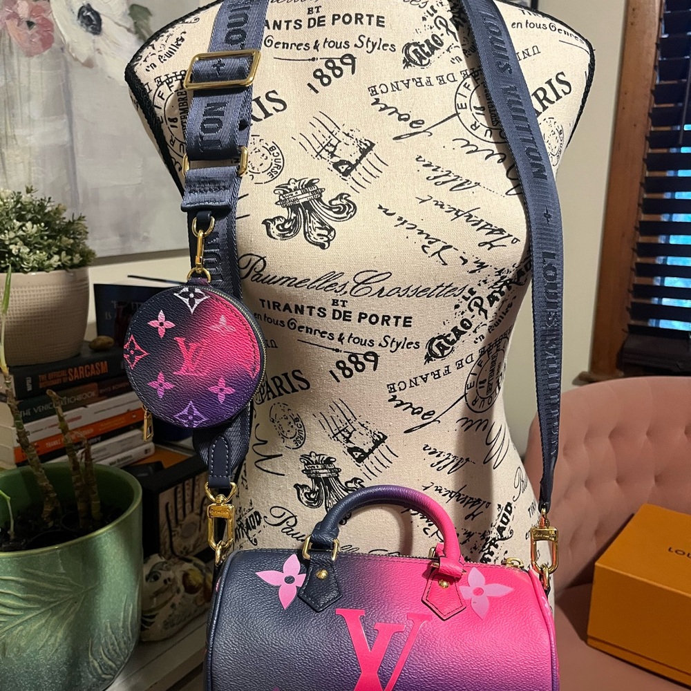 Louis Vuitton Midnight Fuschia Crossbody Bag